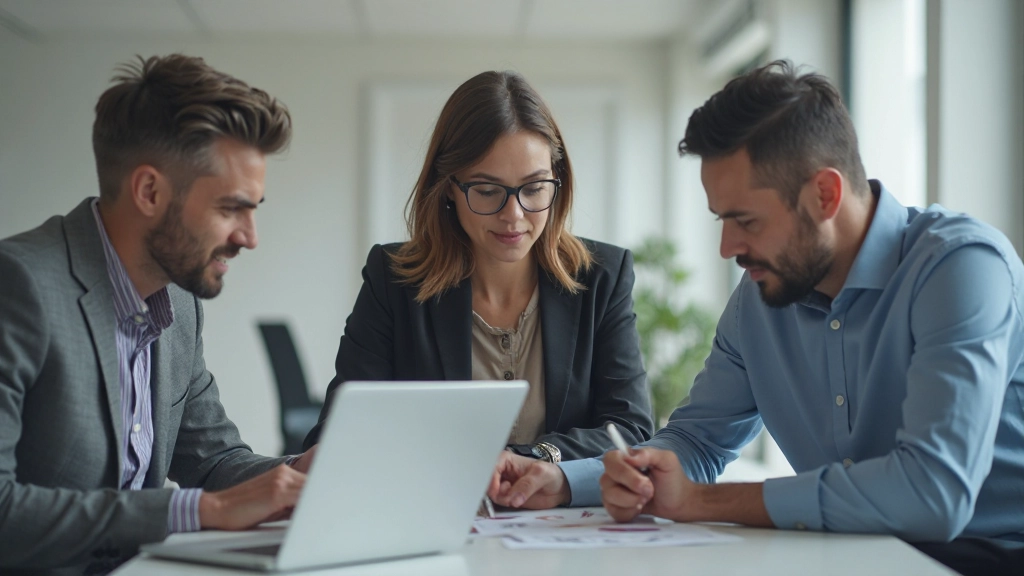 Команда аналитиков обсуждает результаты исследования за столом